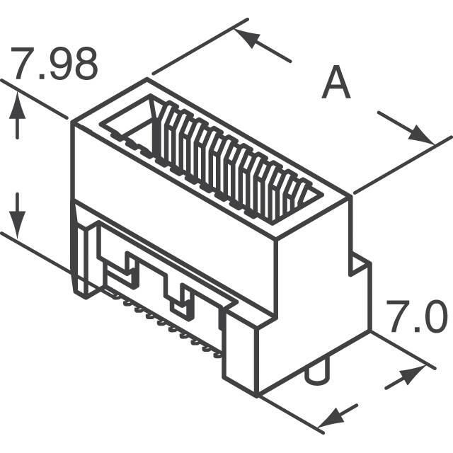 HSEC8-160-01-SM-DV-A Samtec Inc.  Edgeboard Connectors